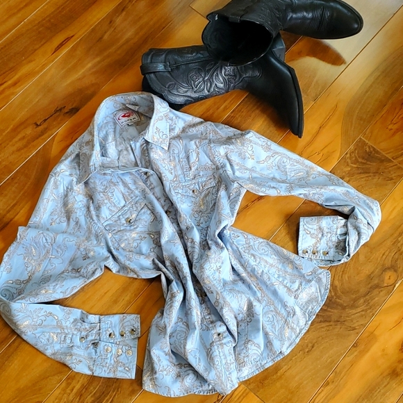 ROPER Western Snap Button-up- Size L (EUC) - Picture 7 of 11